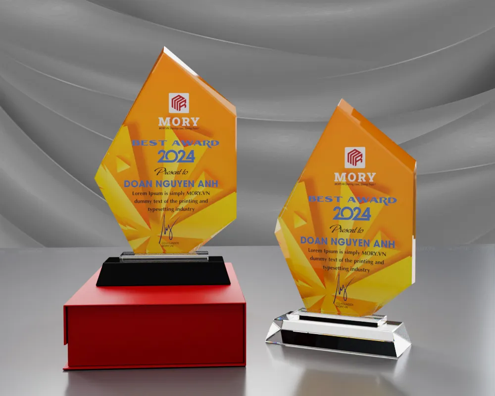 Kỷ niệm chương pha lê PL02