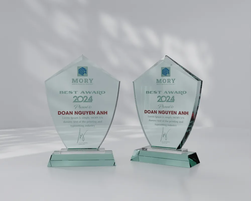 Kỷ niệm thủy tinh TT06