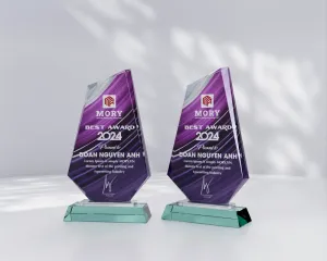 Kỷ niệm thủy tinh TT09