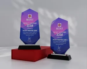 Kỷ niệm chương pha lê PL10