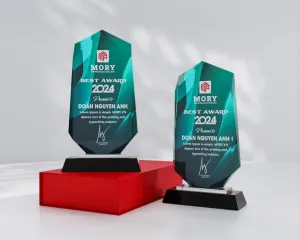 Kỷ niệm chương pha lê PL10