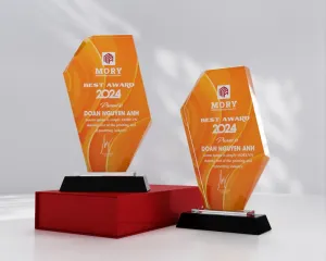 Kỷ niệm chương pha lê PL12