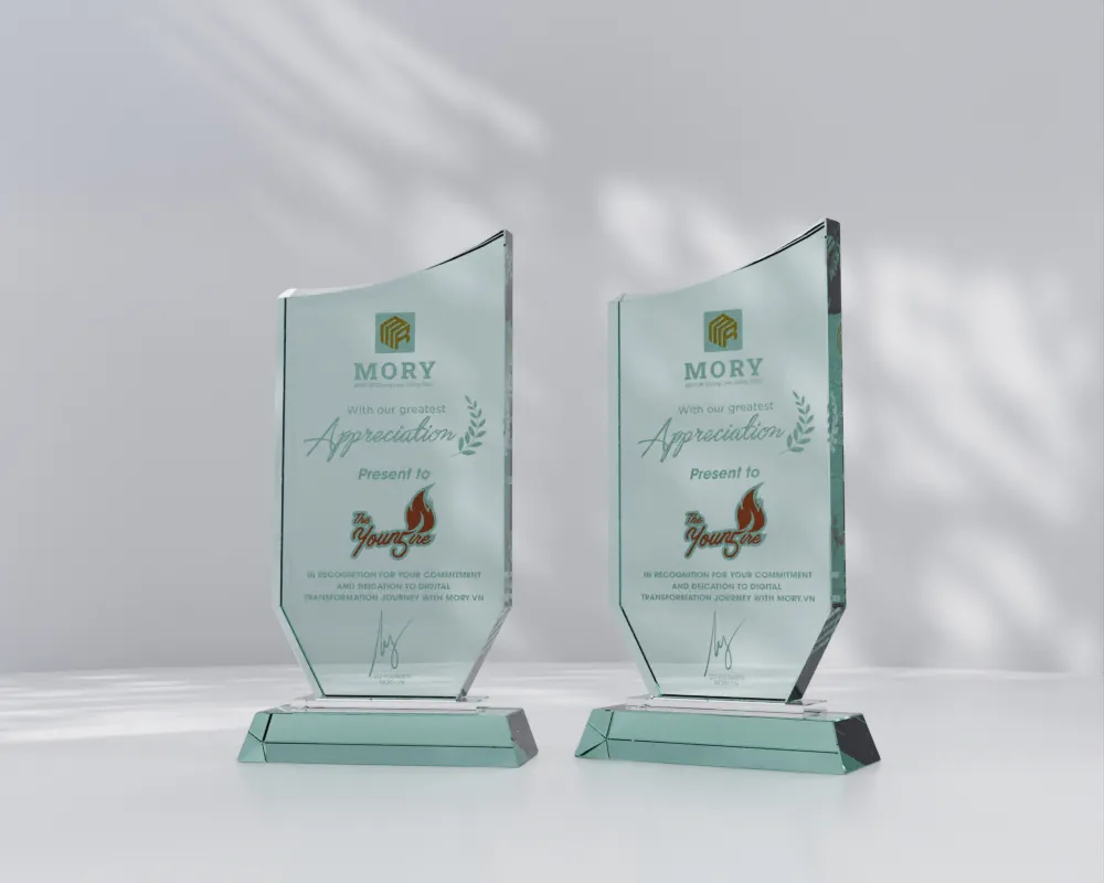 Kỷ niệm chương thủy tinh TT16