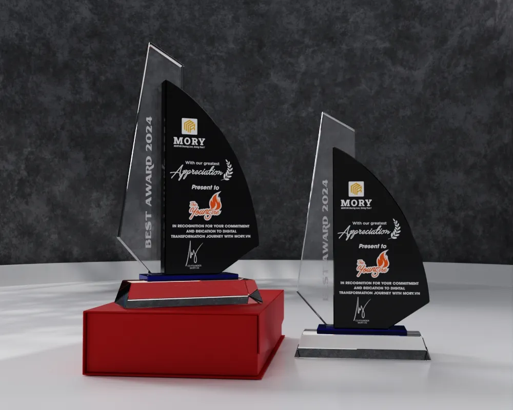 Kỷ niệm chương pha lê PL18