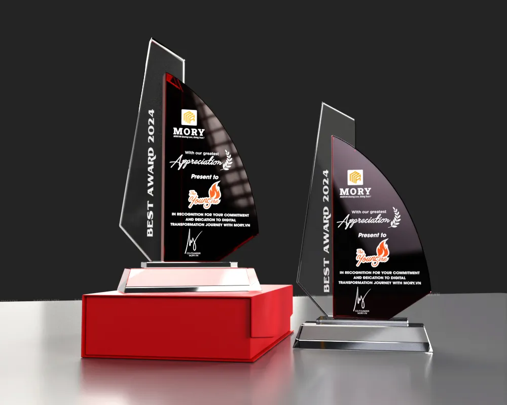 Kỷ niệm chương pha lê PL18