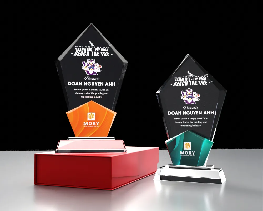 Kỷ niệm chương pha lê PL19