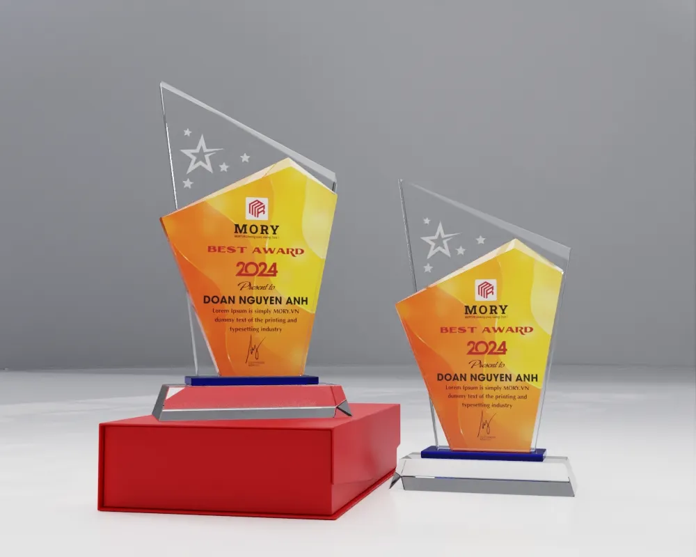 Kỷ niệm chương pha lê PL28