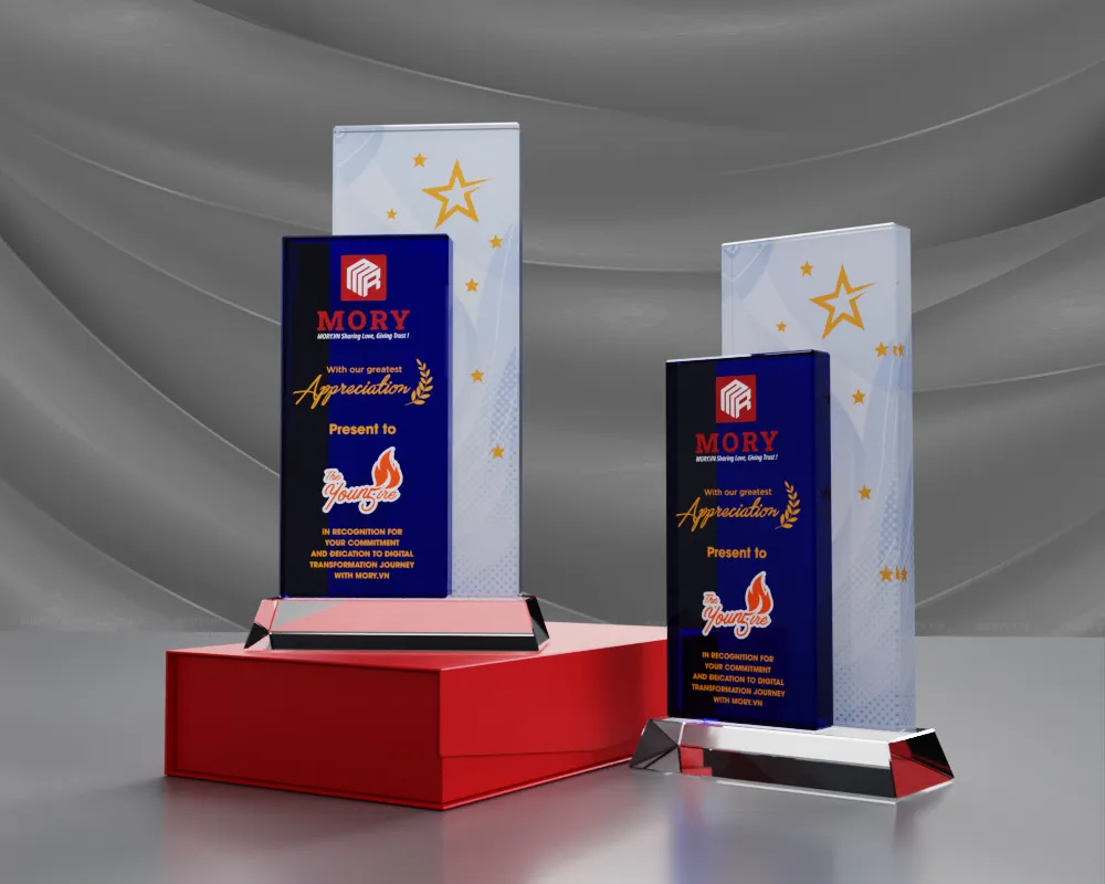 Kỷ niệm chương pha lê PL34