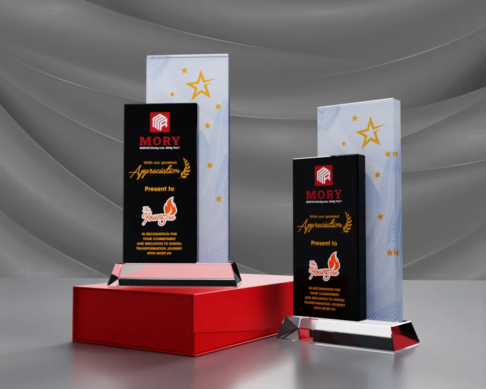 Kỷ niệm chương pha lê PL34