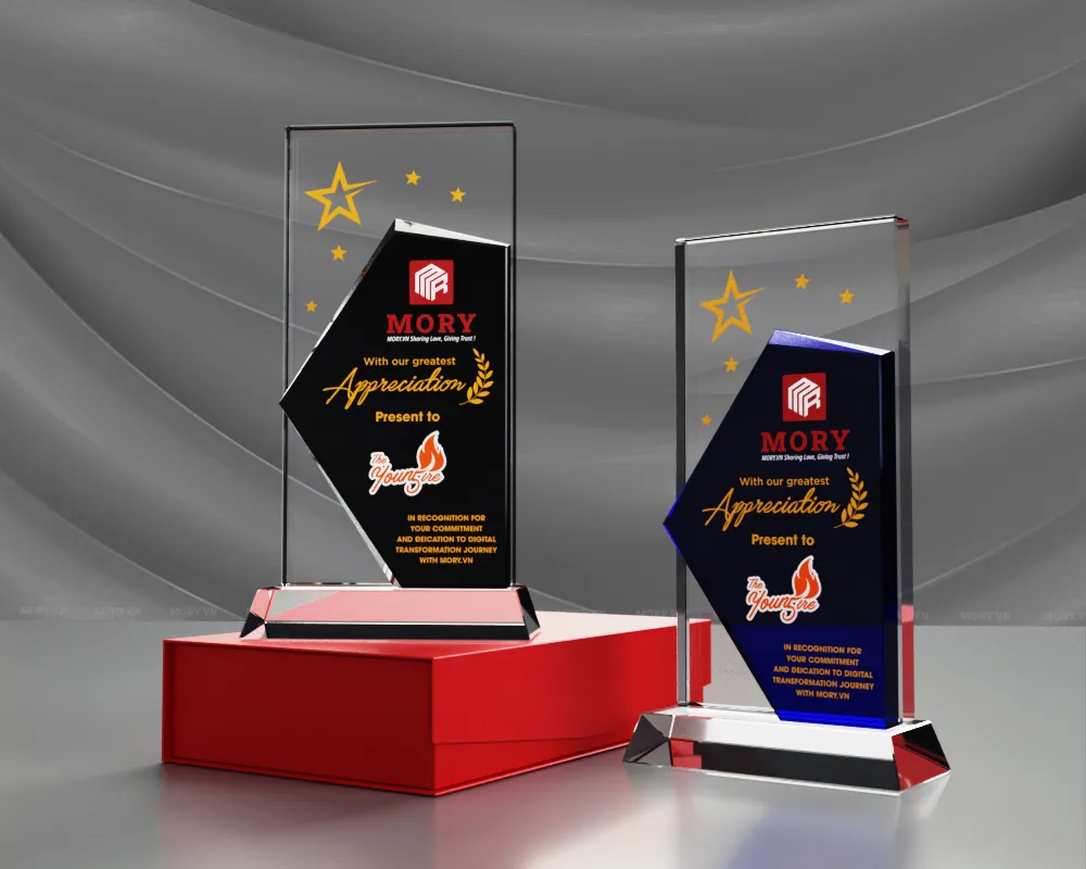 Kỷ niệm chương pha lê PL35