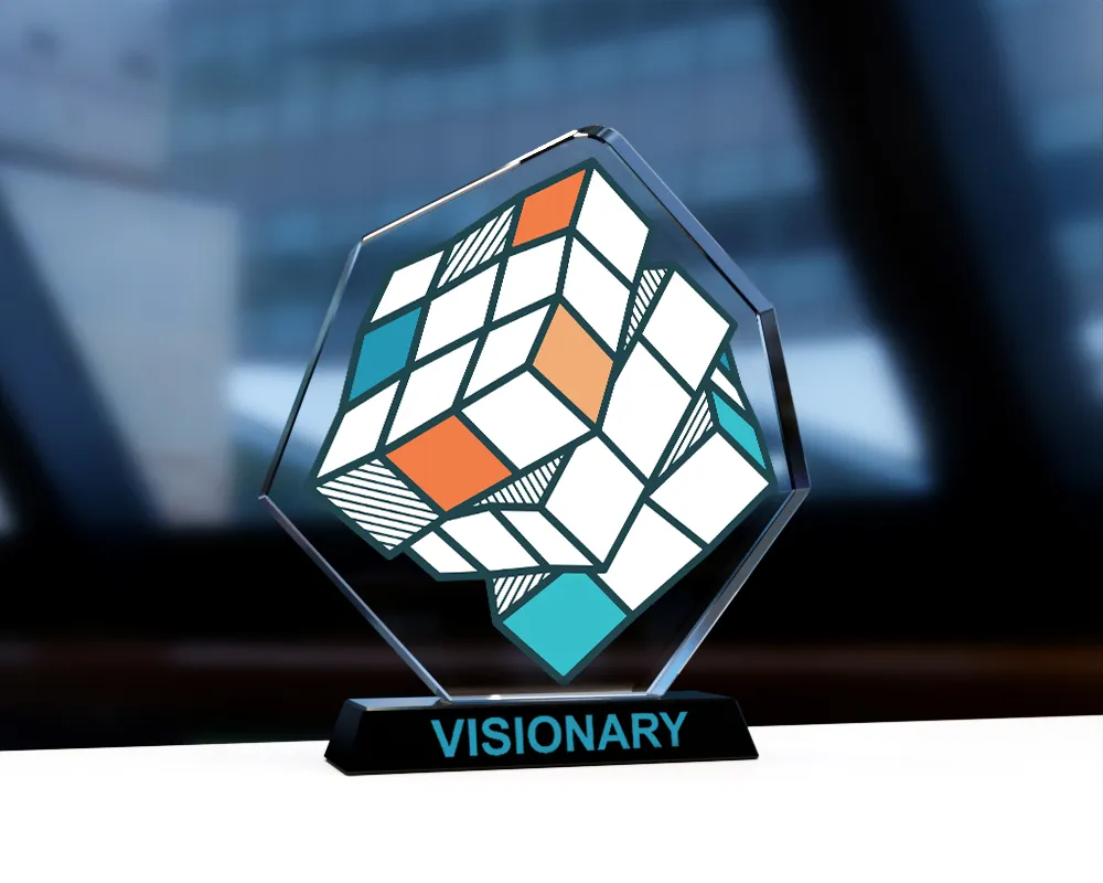 Thiết kế kỷ niệm chương rubik