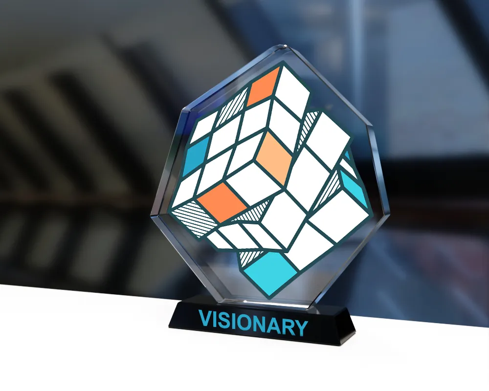 Thiết kế kỷ niệm chương rubik