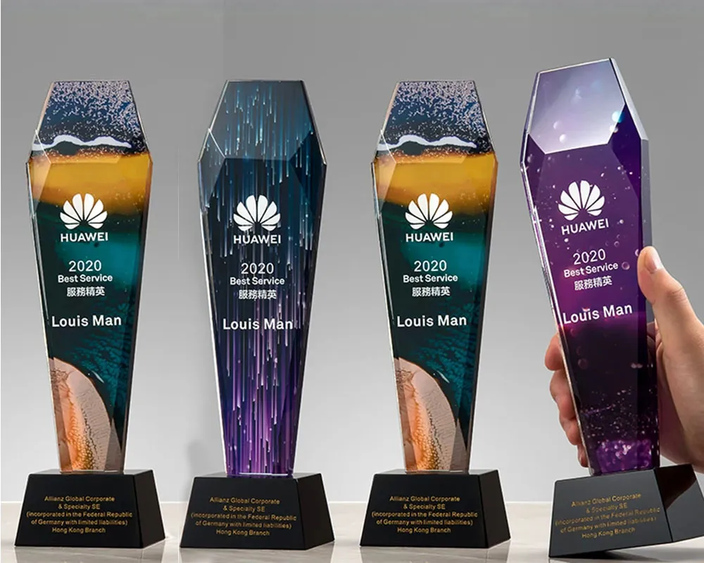 Cúp pha lê PL17 (Phôi Pha lê)