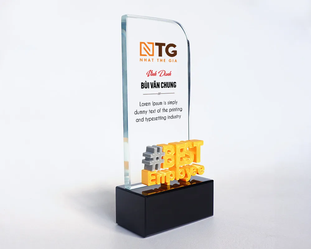 Kỷ niệm chương pha lê PL72