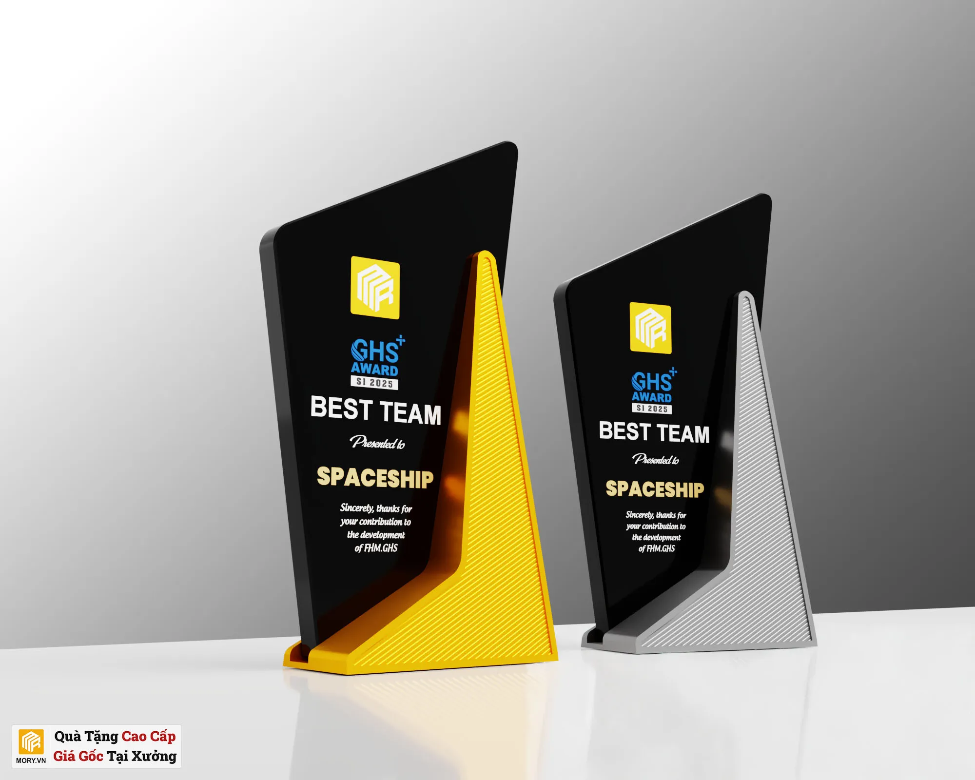 Kỷ niệm chương pha lê PL77 (Phôi)