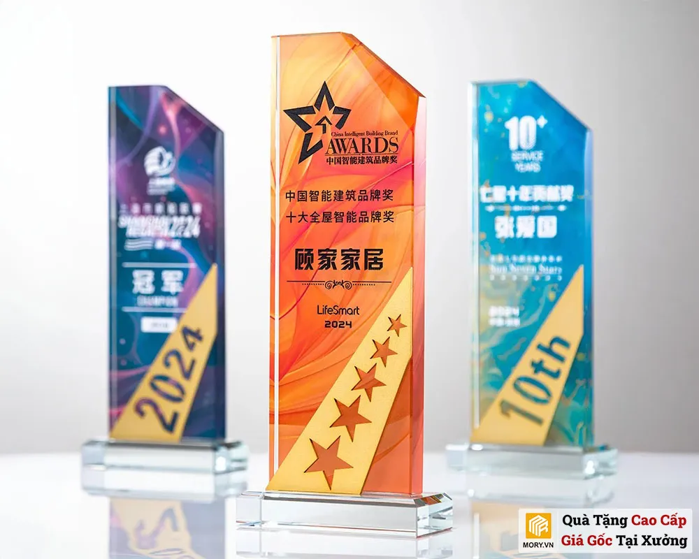 Kỷ niệm chương pha lê PL78