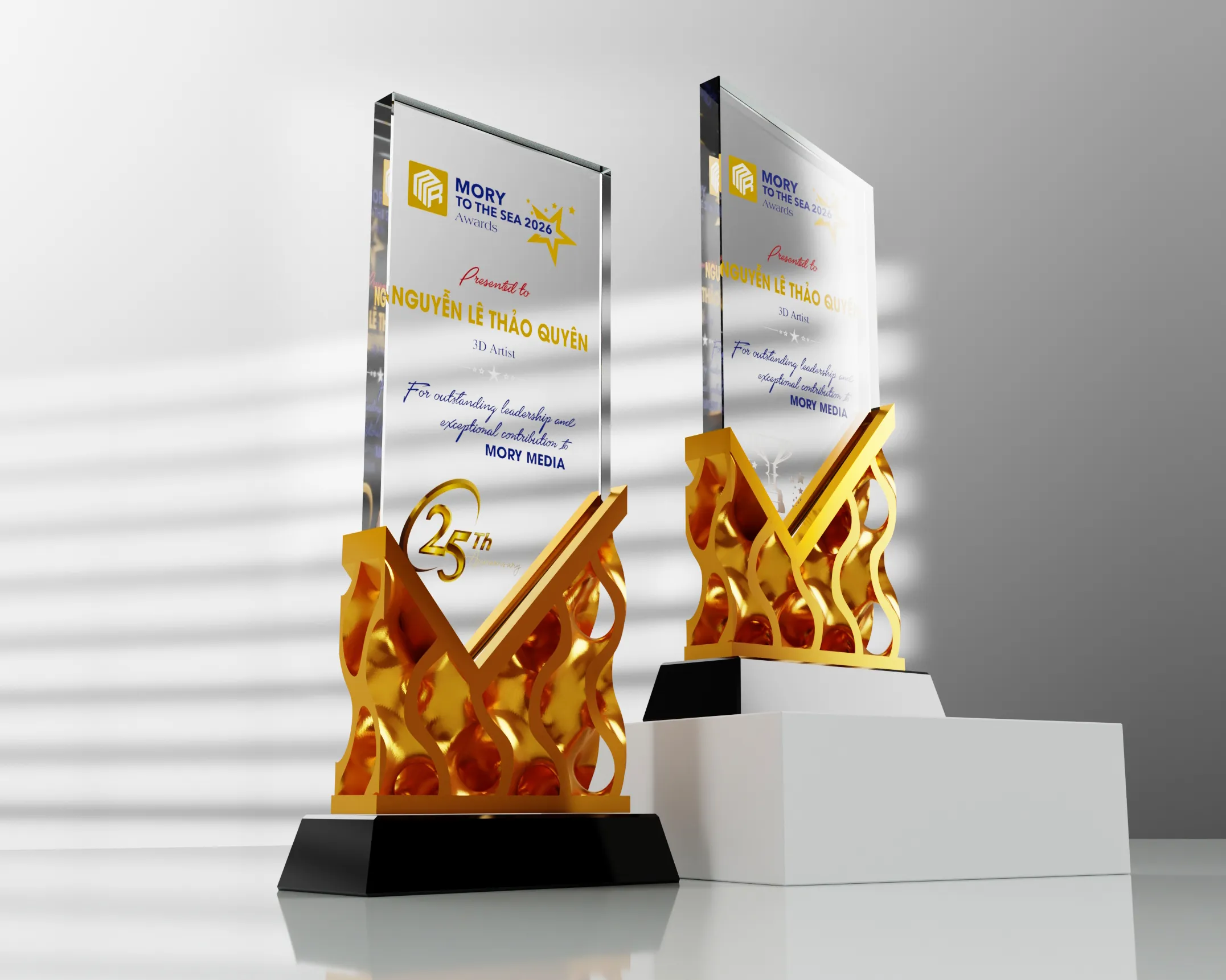 Kỷ niệm chương pha lê PL94 (Tiêu chuẩn)